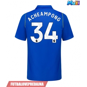 Lacne Muži Futbalové dres Chelsea Josh Acheampong #34 2026-27 Krátky Rukáv - Domáci